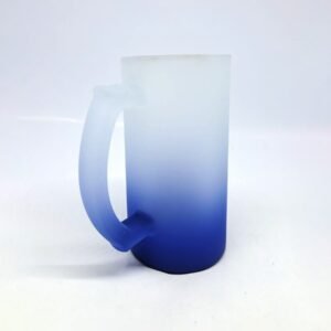 16OZ VIDRIO BEER JARRO GRADIENT DARK BLUE