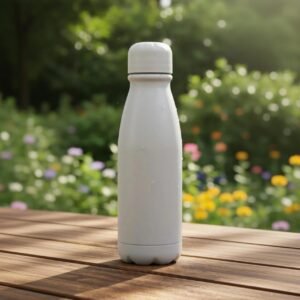 BOTELLA ALUMINIO BLANCA