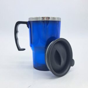 JARRO ALUMINIO Y PLASTICO AZUL